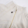 Slimming Zipper Jacket Yoga Collar Lightweight Quick Dry Sporty Thin Rose Gold Evening Summer Outerwear for Active Living