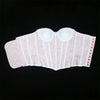 Sexy Women Pink Overbust Corset Crop Top Sweet Lace Patchwork Slim Fit Strapless Bustier Chic Party Summer Clothes Streetwear