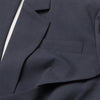 TWOTWINSTYLE Hollow Out Backless Slimming Blazers For Women Notched Collar Long Sleeve Spliced Button Irregular Blazer Female