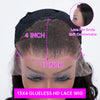 Bob Perücke Salz- und Pfefferfarbe 13x4 5x5 HD Lace Closure Perücke Body Wave Lace Front Perücke vorgezupft 100% Echthaar Lace Frontal Perücke