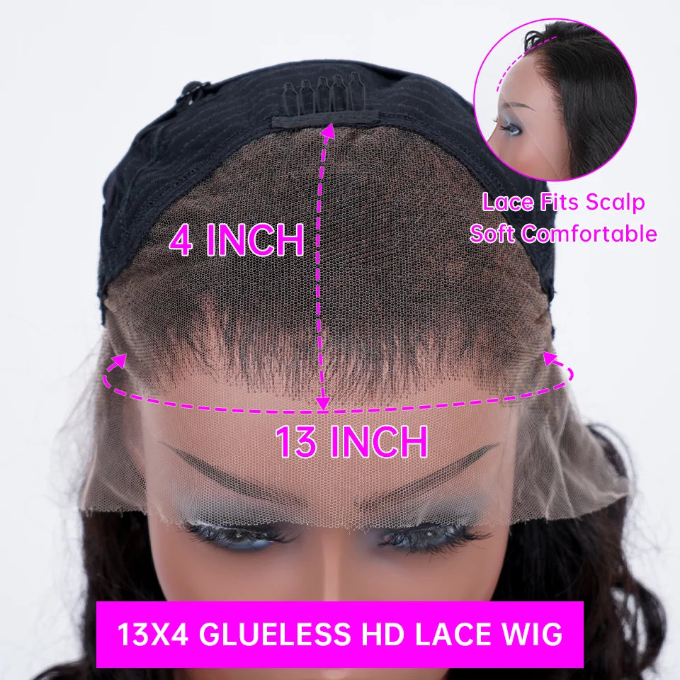 Bob Perücke Salz- und Pfefferfarbe 13x4 5x5 HD Lace Closure Perücke Body Wave Lace Front Perücke vorgezupft 100% Echthaar Lace Frontal Perücke