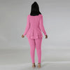 pants sets suits for women 2022 office outfits women suits lady set pants long sleeve  two piece outfit 2022 clothes for woman