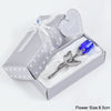 Valentinstag Geschenk Ich liebe dich Kristallbär Künstliche Rosenlehrer Muttertag Hochzeit Geburtstag Party Geschenke für Gäste