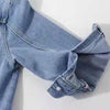 Damen Jeansjacke Frühling Herbst Kurze Jacke Rosa Jeansjacken Lässige Oberteile Lila Gelb Lila Blau Locker Sitzende Oberteile Damen Oberbekleidung