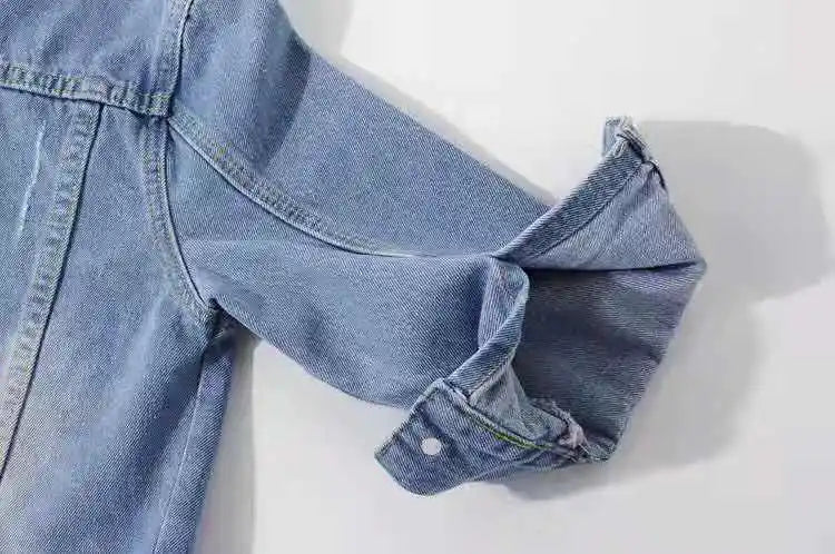 Damen Jeansjacke Frühling Herbst Kurze Jacke Rosa Jeansjacken Lässige Oberteile Lila Gelb Lila Blau Locker Sitzende Oberteile Damen Oberbekleidung