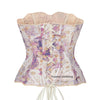 European Style Court Corset Double Layer Lace Bone Clothing Insprinting Shaping Underwear Fast Selling Popular Model