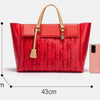CHCH Mode Retro Print Bucket Bag Reise Party Bankett Umhängetasche Luxus Klassiker 2024 Winter Damen Große Kapazität Handtasche