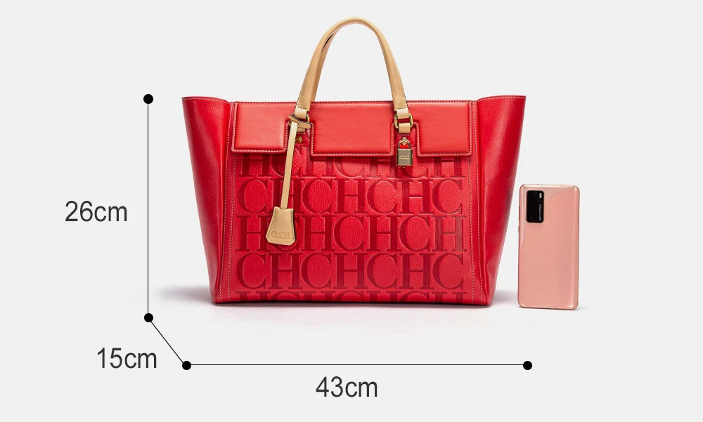 CHCH Mode Retro Print Bucket Bag Reise Party Bankett Umhängetasche Luxus Klassiker 2024 Winter Damen Große Kapazität Handtasche