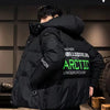 Men Harajuku Colorful Bubble Coat Winter Jacket 2024 Mens Streetwear Hip Hop Parka Korean Yellow Black Clothes Puffer Jackets