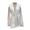 TWOTWINSTYLE Solid Chic Elegante Blazer für Damen Schalkragen Umhangärmel Tunika Schlankmachende Temperament Mäntel Damenmode Neu