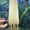 50Pcs Nano Ring Human Hair Extensions Straight Remy Micro Beads Ring Hair Extension 0.5g/0.8g/1g/Strand 12-26Inch Natural Color