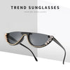 Trendy Diamond Cat Eye Sunglasses Women Luxury Brand Designer Crystal Sexy Cateye Metal Jewel Frame Rhinestone Eyewear Oculos