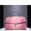 Crocodile Pattern Leather Women's Handbags Luxury Fashion Lady Shell Shoulder Crossbody Bag Top Handle Messenger Bags