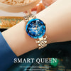 SENO Ocean Star Damen Kristalluhr 2024 Top-Marken Luxus Roségold Damen Armbanduhr für Damen Armbanduhr Relogio Feminino