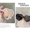 Neue herzförmige polarisierte Sonnenbrille für Damen, modisch, süß, Retro, Vintage, Verlaufs-Sonnenbrille, UV400-Schutz, Unisex-Brille
