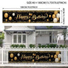 Alles Gute zum Geburtstag Banner Geburtstagsparty Dekoration Kinder Jungen Mädchen Babyparty Dekoration Girlande Wimpelkette Flaggen Jahrestag