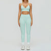 SWELTERING 2/3PCS Seamless Yoga Set Gym Clothes Sportswear Fitness Suits Women Workout Bra Crop Top Long Sleeve Sports Suits
