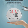 Foldable Electric Cooker 220V Mini Multifunction Hot Pot Food Steamer Cooking Machine for Dormitory Noodle Cooker for Travel