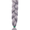 S-noilite Box Braiding Haar vorgedehnt Ombre Jumbo Braids Synthetisches Flechthaar Rot Pink Blau Grau 24 Zoll Haarverlängerungen