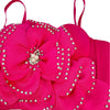 Sexy pink white flower corset crop top women clothing summer body cropped beading bra club party tops woman 2026 halter tank top