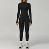 SWELTERING 2/3PCS Seamless Yoga Set Gym Clothes Sportswear Fitness Suits Women Workout Bra Crop Top Long Sleeve Sports Suits