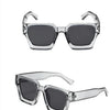 Weiße Brille, Damen- und Herren-Sonnenbrille, Sonnenblende für den Sommer, winddicht und farbwechselnd
