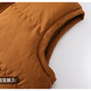 Unisex Fashion Hooded Vests Jacket Sleeveless Vest Autumn Thermal Soft Vests Casual Coats Male Cotton Men's Vest Men Thicken