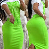 Lässiges Kurzarm-T-Shirt-Kleid-Set Büro-Dame Frühling Sommer Elegante bedruckte Oberteile Uni-Rock Zweiteiliges Set Damen-Outfit 2024