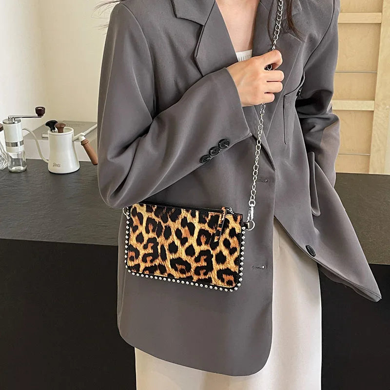 Einfarbige Design-Umhängetaschen für Damen, Mode-Ketten-Handytaschen, Mode-Schulter-Kuriertasche, Sac A Main weiblich