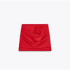 Sexy Pleated Strap Romper Set Women Red Sleeveless Backless U-neck Mini A-line Skirt Female 2025 Fashion Summer Solid Party Suit
