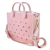 EVA Large Leather Shoulder Bag Handbag Tote Bag Storage for Women Casual Waterproof Beach Bag Hole Fit Charm Fashion Storage Bag