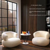 Kleines Wohnzimmer Balkon Freizeit kleines Sofa Lammwolle Einzelsessel Ins-Stil Faul Sofa Stuhl