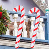 90cm aufblasbare Weihnachts-Zuckerstange, Luftballon, Spazierstöcke, 2023 Weihnachtsdekoration für Zuhause, 2024 Neujahrsparty-Zubehör, Kindergeschenk