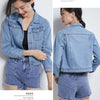 New Women's Denim Jacket Spring and Autumn 2026 Casual Short Denim Jacket Women's Korean Version Solid Color Jacket Clothes