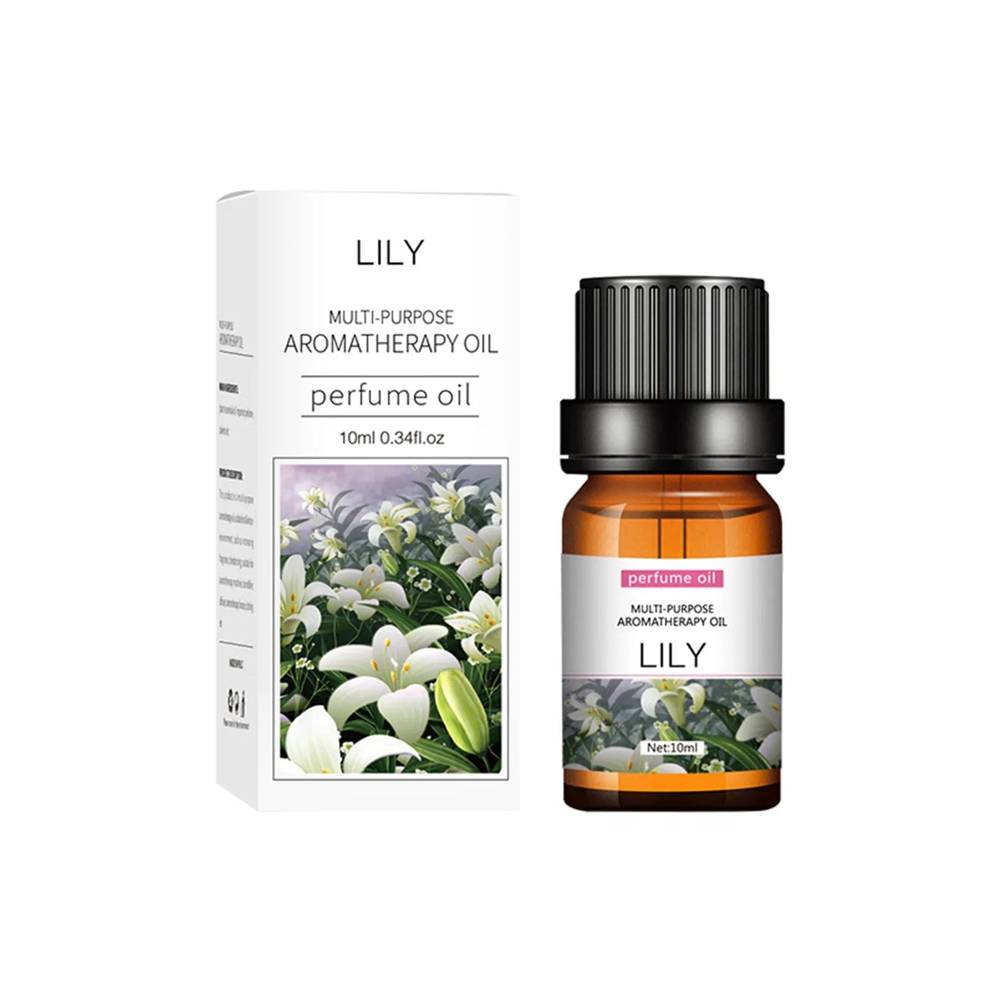 Flower Fruit Essential Oil Water-soluble Relieve Stress For Humidifier Aroma Diffuser Fragrance Lamp Air Freshening Aromatherapy