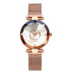 SENO Ocean Star Damen Kristalluhr 2024 Top-Marken Luxus Roségold Damen Armbanduhr für Damen Armbanduhr Relogio Feminino