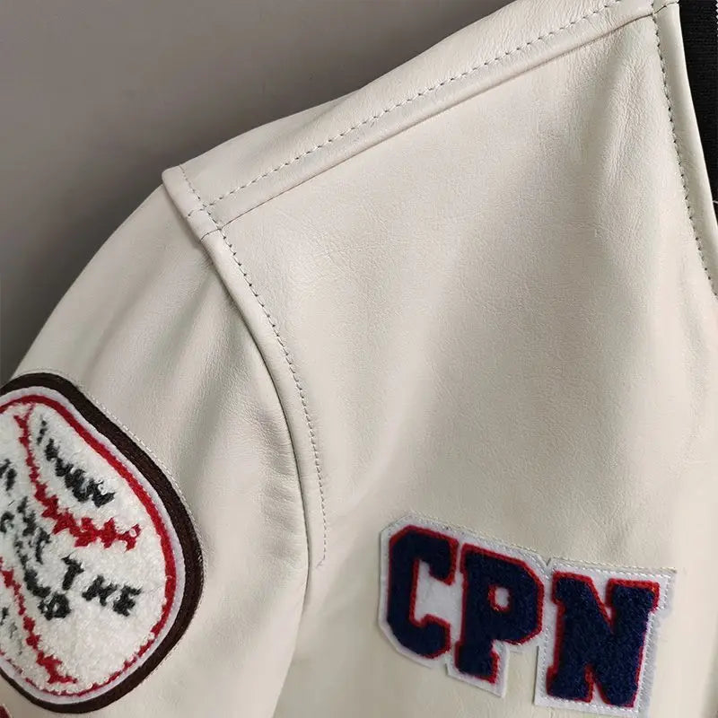 Street Popular Letter Flocking Embroidered Jacket And Coat Men 2023 New Y2K Harajuku Hip Hop Spliced Motorcycle Baseball Uniform