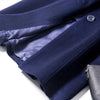 New Fashion British Solid Button Wool Coat Women Long Sleeve Jackets Woman Elegant Pocket Slim Outfit Mujer