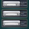 Magnetic Refillable Plastic Wrap Dispenser With Cutter, Tin Aluminum Foil Dispenser Cutter, Film Wrap Dispenser Kitchen Tool