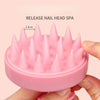 1pc Silicone Shampoo Brush Head Scalp Massage Comb Hair Washing Comb Bath Shower Body Massage Brush Salon Hairdressing Tools