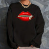 Women's Autumn Winter Sweaters  Black Loose Plus Size  Female hoodie Long Sleeves O-neck Pullovers Sporty and Rich Clothing