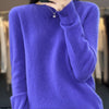 New cashmere sweater women's sweater in autumn and winter 100% merino wool fashion O-neck autumn warm pullover top
