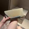 Fashion Elegant Clutch Bag New 2023 Hot Selling Chain Dinner Bag Bride Bridesmaid Lady Handbag Factory Outlet