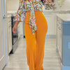 2 Piece Women Set Summer Autumn Long Sleeve Shirt Blouse Top And Pants Suits Outfits Fashion Office Lady Matching Sets Outfit