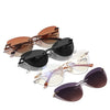 GCV Brand new Women 2 In 1 Polarized Sunglasses Anti blue light glasses butterfly frame multifunctional Medical applicability