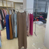 New Arrival Women's Strapless Backless Long Loose Home Dress Comfortable Sleepwear Casual Maxi Dress