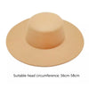 Hepburn-Stil Damen Flatcap Neue französische elegante Flat-Top-Mütze Dame Hut Retro-Filzhut mit breiter Krempe für Damen