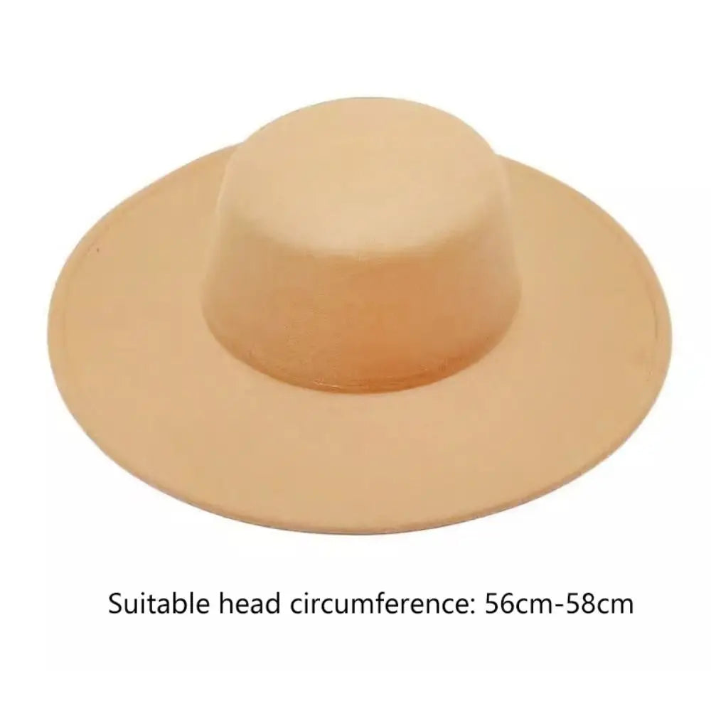 Hepburn-Stil Damen Flatcap Neue französische elegante Flat-Top-Mütze Dame Hut Retro-Filzhut mit breiter Krempe für Damen