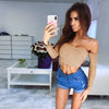 Sexy Off Shoulder Wrap Chest Bare Midriff Short T Shirt Women Long Sleeves Bottoming Shirt Ladies Tee Shirt Tops Camisetas Mujer