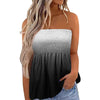 2022 Women Sexy Tube Top Summer Women Casual Tank Crop Tops Solid Color Elastic Design Backless Breathable Strapless Tops